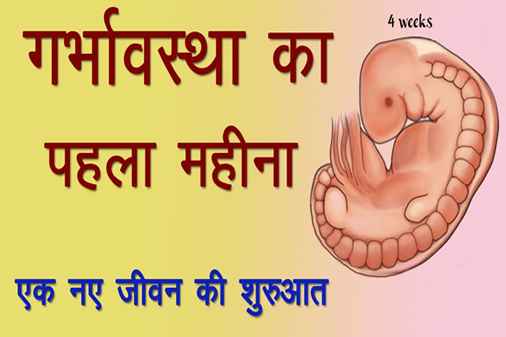 गर्भावस्था का पहला महीना | First Month of Pregnancy in Hindi | लक्षण, भ्रूण का विकास, सावधानियां आहार और तथा सावधानियाँ