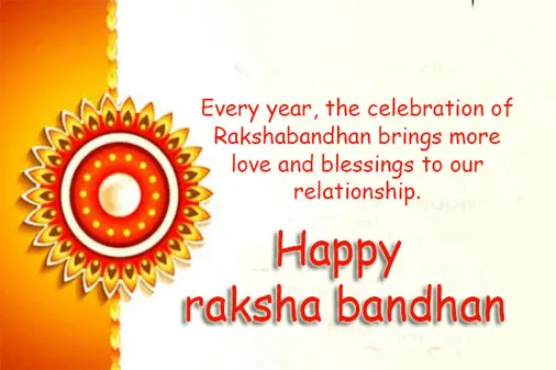 Raksha Bandhan quotes images English