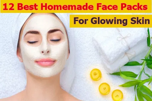 12 Best Homemade Face Packs For Glowing Skin