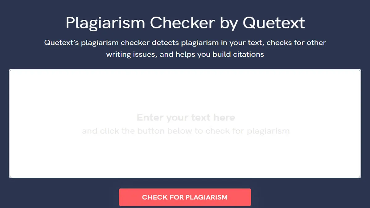 Premium Plagiarism Checker Tool