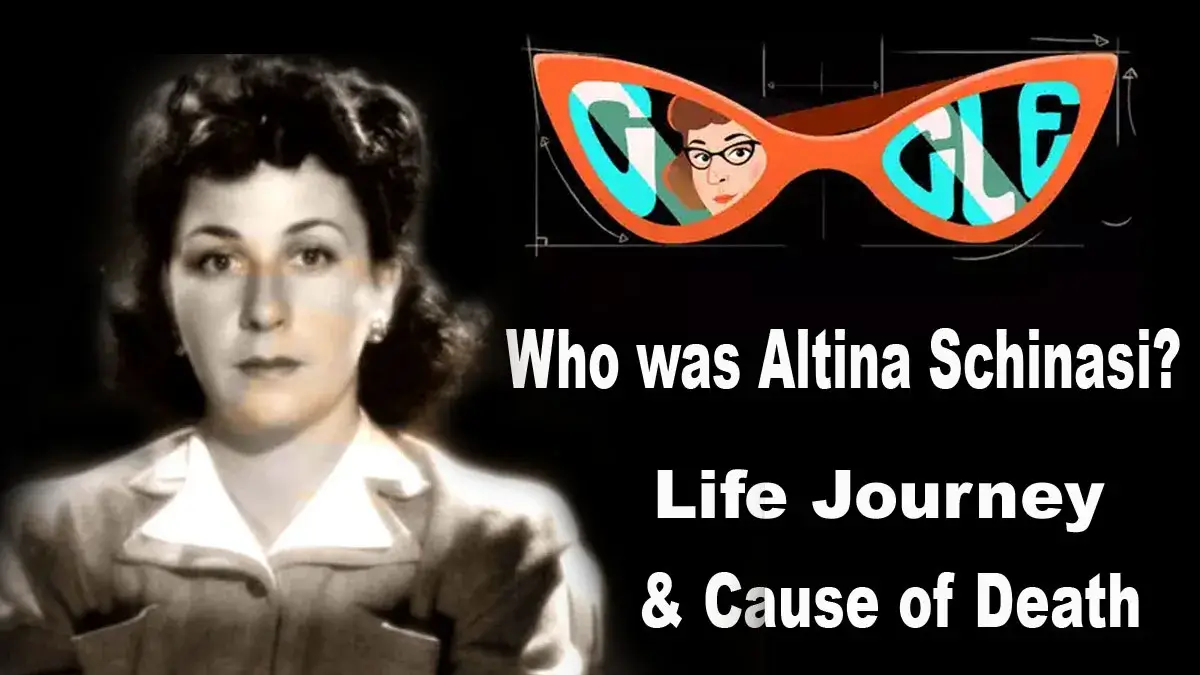 Who was Altina Schinasi? Altina Schinasi 'cat-eye' eyeglass frame