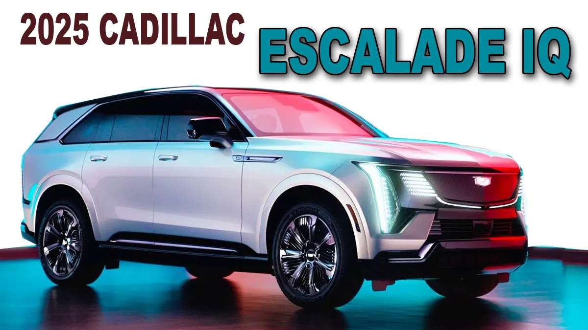 Electric 2025 Cadillac Escalade IQ Debuts With Price $130,000, 450 Mile Range and 750 HP