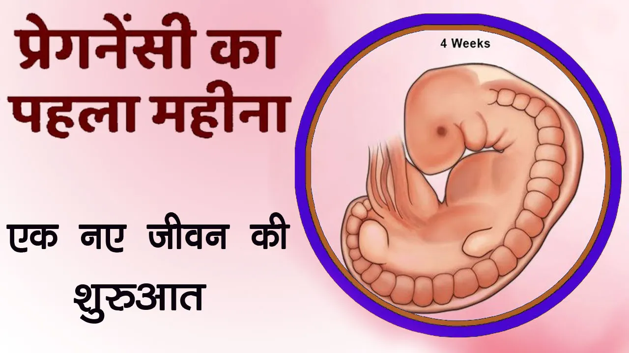 Pregnancy ka Pehla Mahina : लक्षण, शारीरिक बदलाव, भ्रूण का विकास, आहार तथा सावधानियाँ